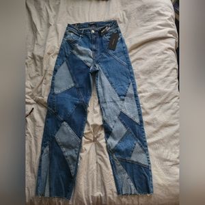 Patchwork jeans